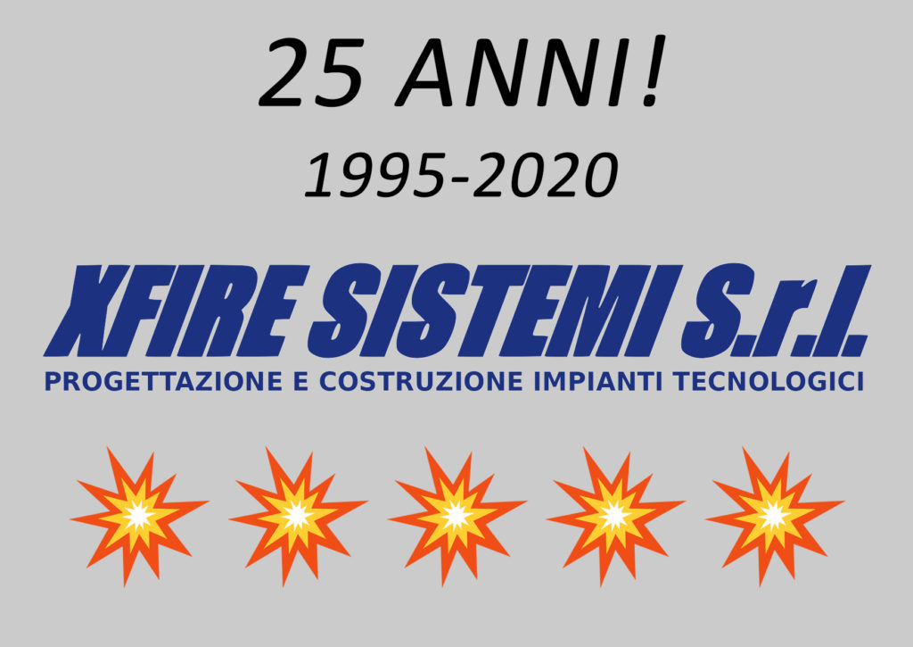 25 years of XFIRE SISTEMI