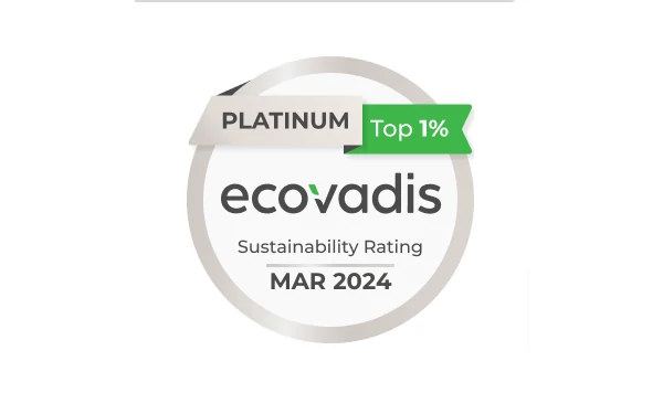 ecovadis platinum score